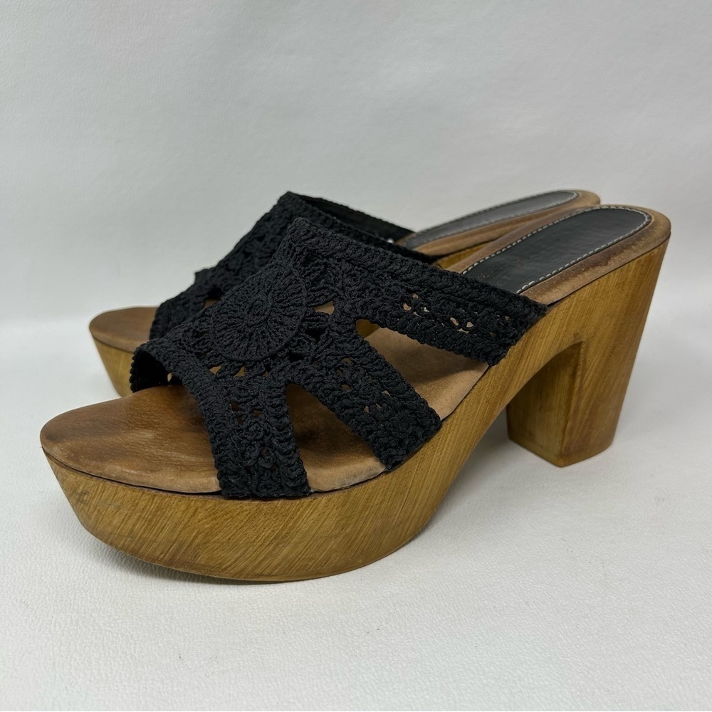 Sbicca Sylvan Dress Platform Sandals In Black, Women’s Size EU 41